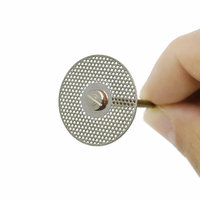 5 sztuk/zestaw Dental ultra-cienki dwustronny piasek porcelana diamentowa tarcza tnąca trzpień diamentowa tarcza stomatologia narzędzia do polerowania 2